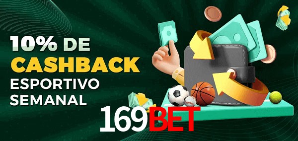 10% de bônus de cashback na 169bet